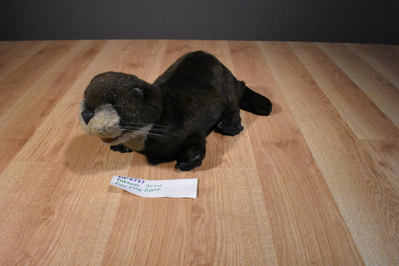 Folkmanis River Otter Puppet Hand Plush