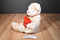 Gund Beige Bear Beanbag Plush with a Red Heart with a Pocket