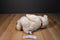 Gund Beige Bear Beanbag Plush with a Red Heart with a Pocket