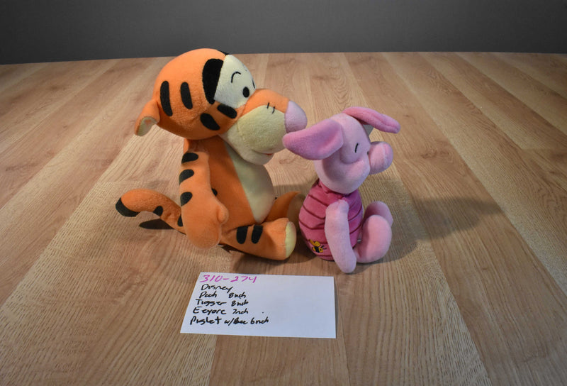Disney Pooh Piglet Tigger Eeyore Plush