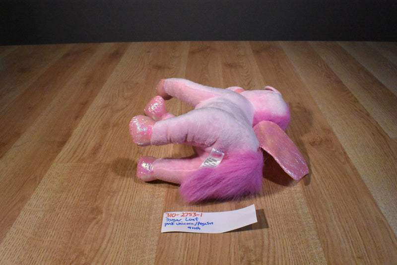 Sugar Loaf Pink Unicorn Pegasus 2006 Plush