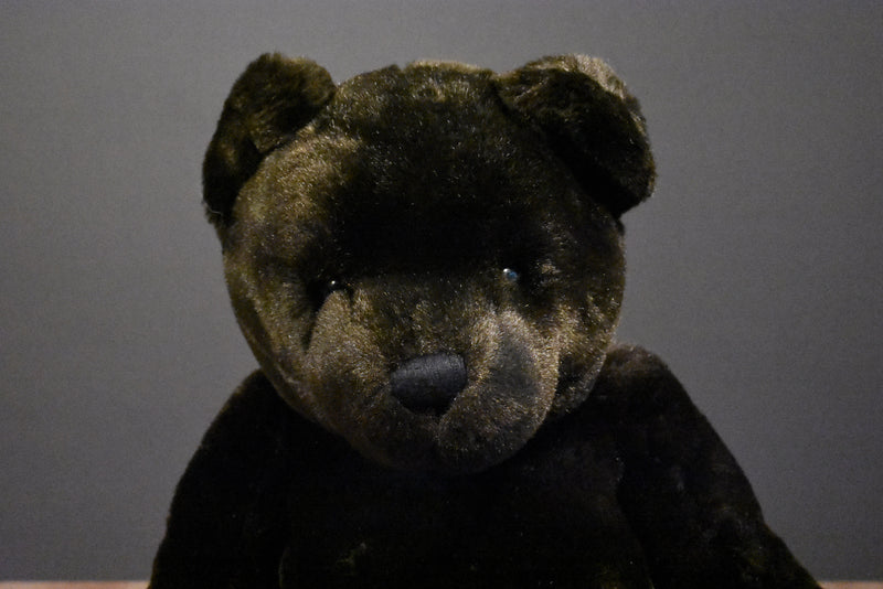 Velvete by Greek Dark Brown Teddy Bear Beanbag Plush
