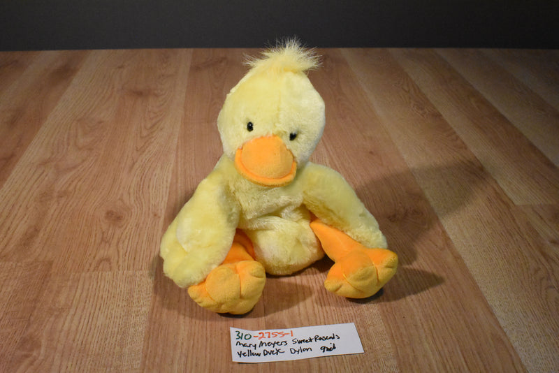 Mary Meyer Dylan the Floppy Yellow and Orange Duck Beanbag Plush