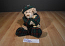 Animal Adventure Bedtime Teddy Bear in Pajamas Beanbag Plush