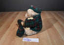 Animal Adventure Bedtime Teddy Bear in Pajamas Beanbag Plush