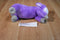 Jo-Ann Stores Purple and White Lamb Beanbag Plush