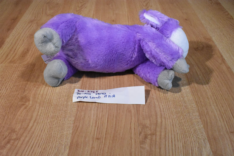 Jo-Ann Stores Purple and White Lamb Beanbag Plush