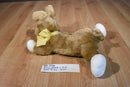 Animal Adventure Bunny Rabbit 2010 Beanbag Plush with a Yellow Bow