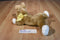 Animal Adventure Bunny Rabbit 2010 Beanbag Plush with a Yellow Bow