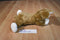 Animal Adventure Bunny Rabbit 2010 Beanbag Plush with a Yellow Bow