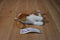 Aurora Mini Brown and White Dutch Bunny 2015 Beanbag Plush