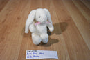 Russ Plus White Bunny Rabbit Beanbag Plush