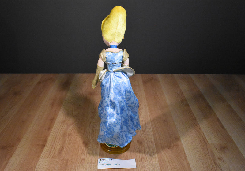 Disney Store Cinderella With Gold Dress Plush