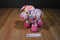 Fiesta White and Pink Pick Me Pig 2012 Plush with Flowers