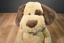 Kelly Toy Large Tan and Brown Dog and Puppy 2016 Plush