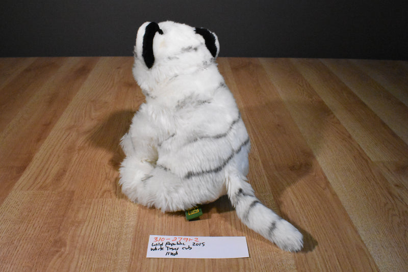 Wild Republic White Tiger 2015 Beanbag Plush with Blue Eyes