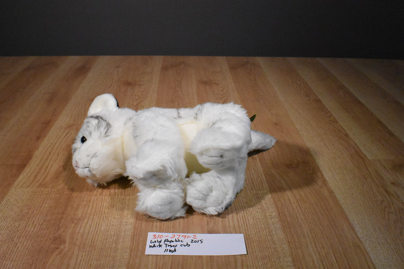 Wild Republic White Tiger 2015 Beanbag Plush with Blue Eyes