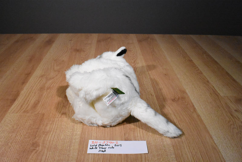 Wild Republic White Tiger 2015 Beanbag Plush with Blue Eyes