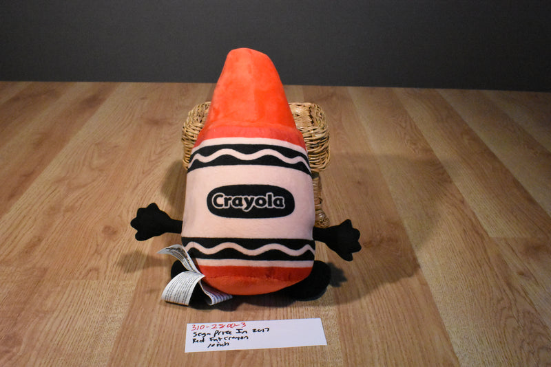 Sega Prize Int. Crayola Red Fat Crayon 2017 Plush
