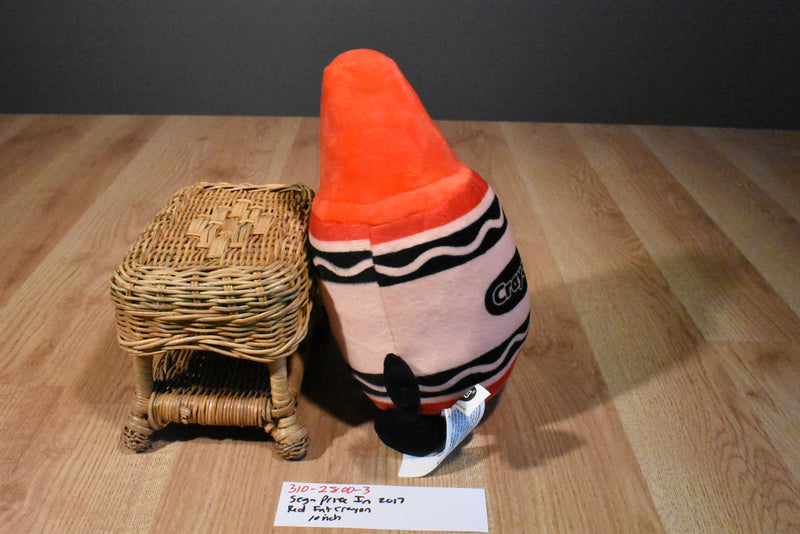 Sega Prize Int. Crayola Red Fat Crayon 2017 Plush