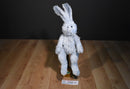 Ganz Ruffles the Fluffy Blue Bunny Rabbit Beanbag Plush