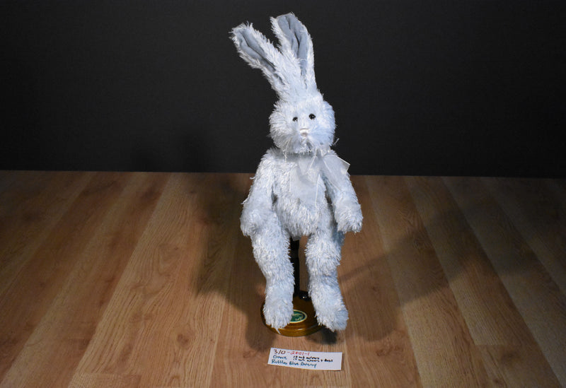 Ganz Ruffles the Fluffy Blue Bunny Rabbit Beanbag Plush