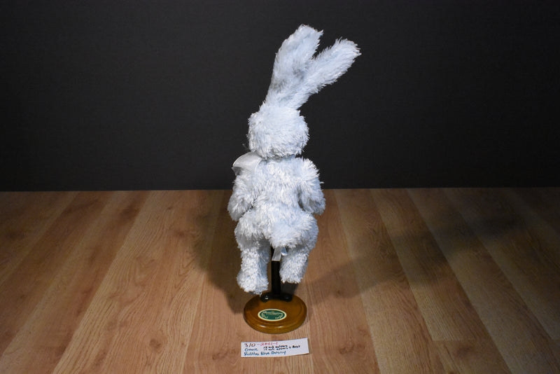 Ganz Ruffles the Fluffy Blue Bunny Rabbit Beanbag Plush