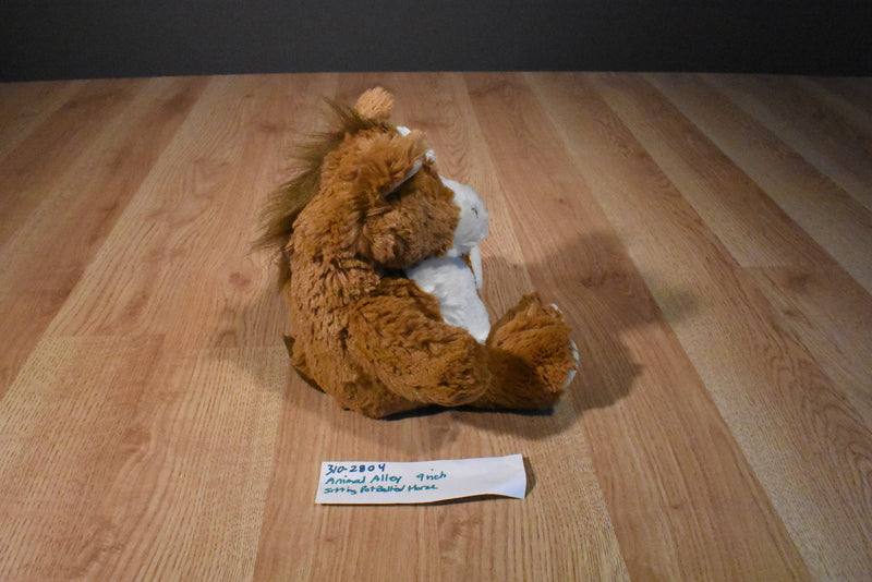 Animal Alley Sitting Pot Bellied Horse Pony Beanbag Plush