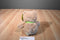 Animal Adventure Tan and White Teddy Bear 2018 Plush With Green Bow