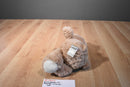 Animal Adventure Tan and White Teddy Bear 2018 Plush With Green Bow