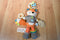Infantino Fox Rattle Teething Sensory Activity 2018 Baby Rattle Toy