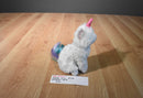 Douglas White Kittycorn With Rainbow Tail Plush