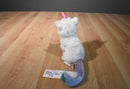 Douglas White Kittycorn With Rainbow Tail Plush