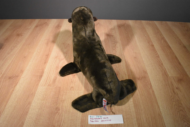 FAO Schwarz Brown Sea Lion 2012 Plush