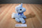 Manhattan Floppsies Blue Unicorn Beanbag Plush