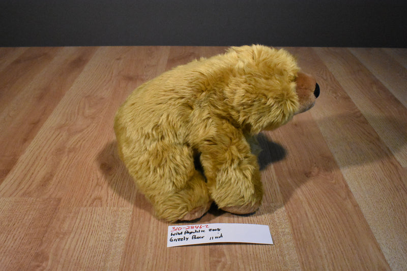 Wild Republic Beige Grizzly Bear 2008 Beanbag Plush
