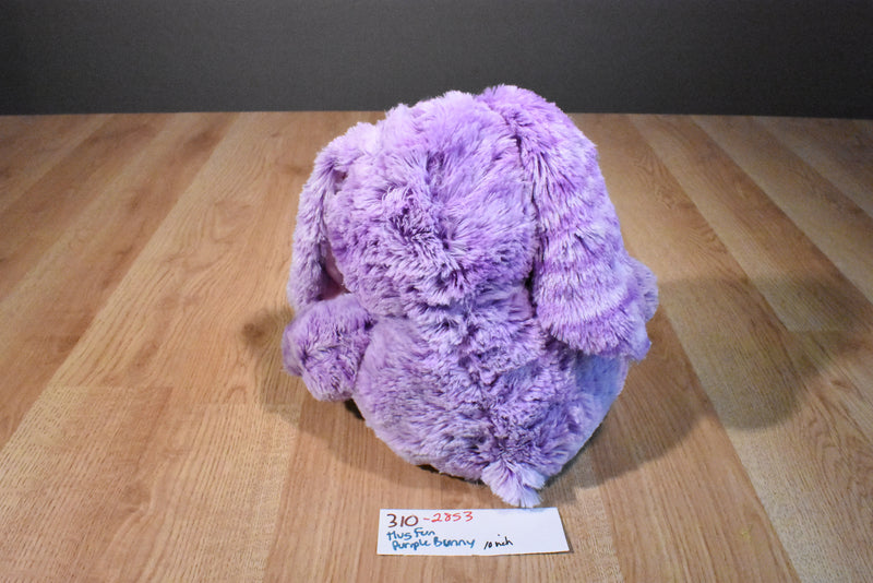 Hugfun Purple and Pink Bunny Rabbit Plush
