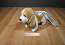 Bob Gedan Tan and White Basset Hound Dog Bag Purse Plush