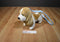 Bob Gedan Tan and White Basset Hound Dog Bag Purse Plush
