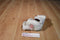 Russ Twinkles White and Red Sparkle Teddy Bear Beanbag Plush