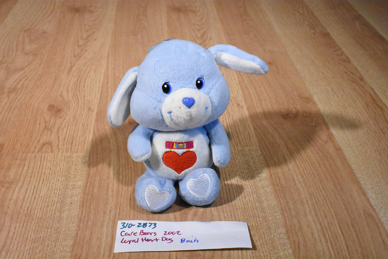 Play Along Care Bears Loyal Heart Dog 2002 Beanbag Plush