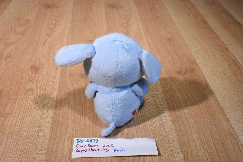 Play Along Care Bears Loyal Heart Dog 2002 Beanbag Plush