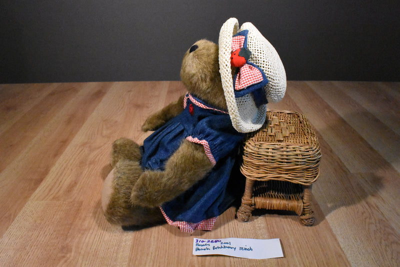 Boyd's Bears Pamela Patchbeary Brown Teddy Bear 2001 Plush