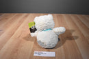 Animal Adventure Beige and White Teddy Bear 2018 Plush With Teal Bow