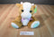 Kelly Toy Big Feet Brown and White Cow 2019 Plush