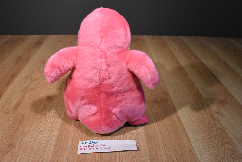 Wild Republic Pink Penguin 2011 Plush