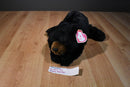 Ty Classic Shadow the Black Bear 1992 Beanbag Plush