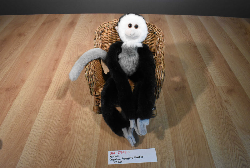 Aurora Capuchin Hugging Hanging Monkey Plush