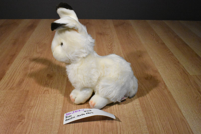 Russ Quentin Arctic Hare Beanbag Plush