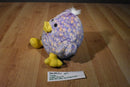 Chosun Chubby Chenille Purple and Pink Egg Shaped Duck Beanbag Plush